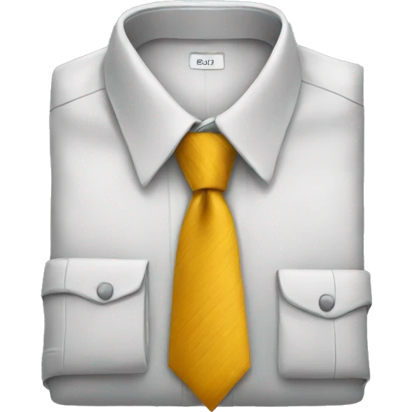 SHIRT WITH TIE  emoji