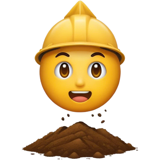Adam dirt emoji
