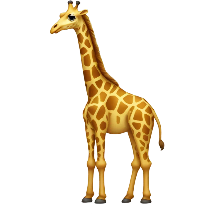 giraffe in chemis emoji