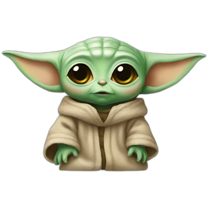 Baby yoda emoji