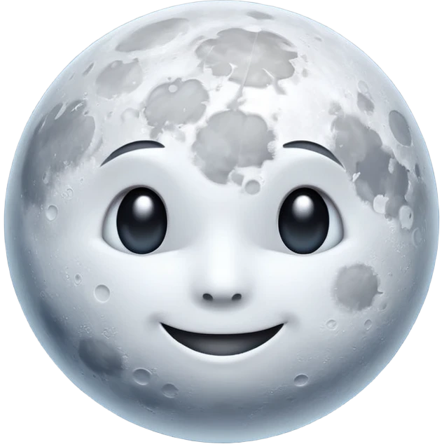 Moon emoji