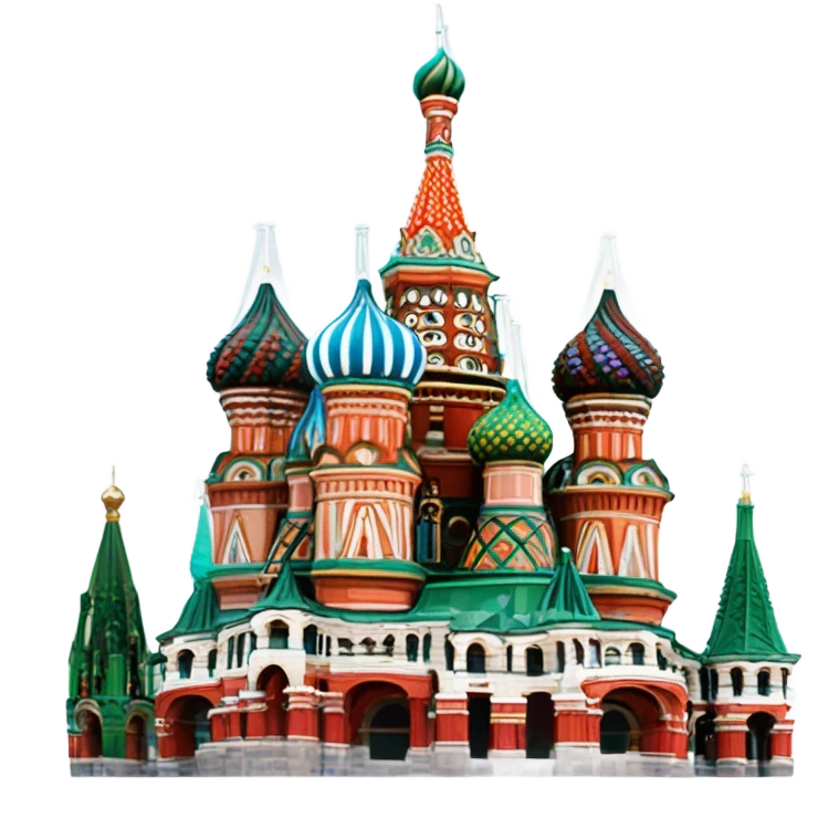 Moscow St. Basil's Cathedral emoji