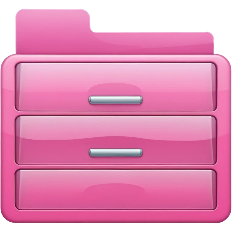 pink app drawer folder emoji