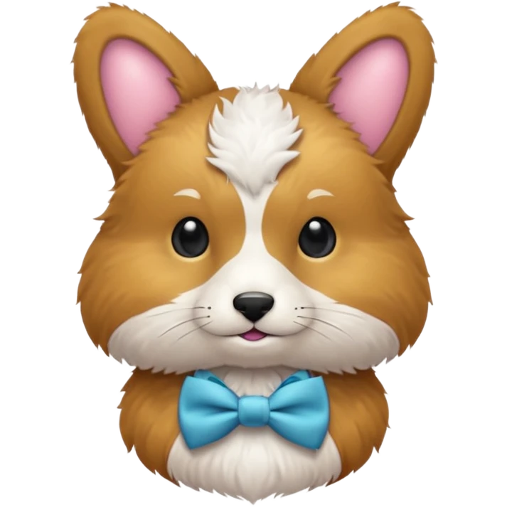 animal with bow tie emoji