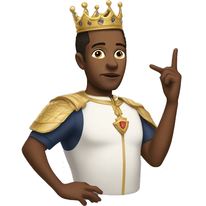 Kingbaldwin the 4th iconic pose with emojis emoji