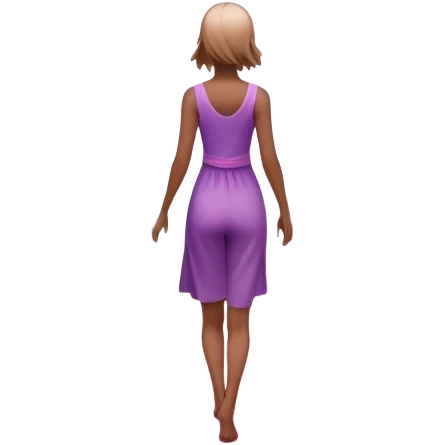
A small figure walks across a glowing bridge, holding soft pink and purple orbs in each hand—symbolizing compassion and forgiveness. A gentle heart aura trails behind them, showing healing in motion. emoji