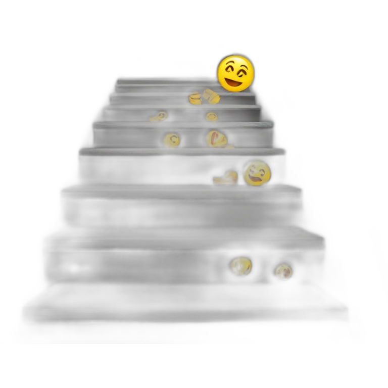 un accident dans les escaliers emoji