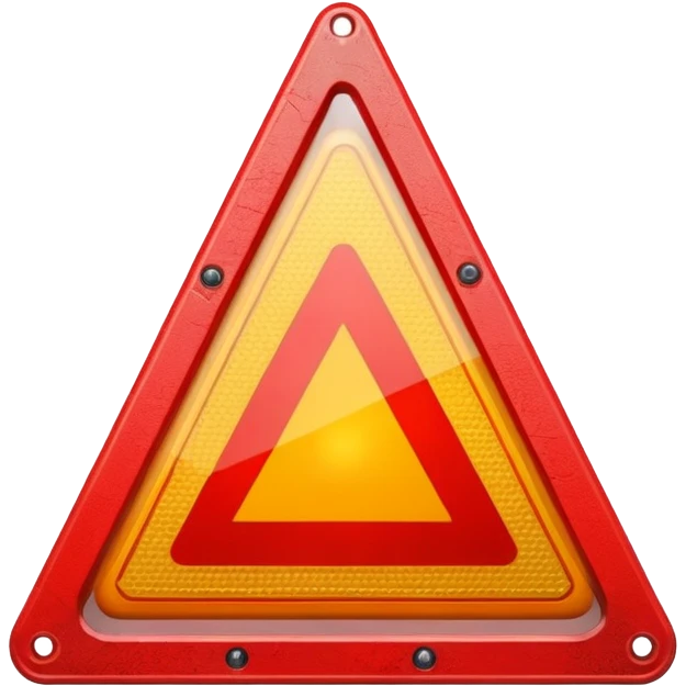 Warning Triangle emoji