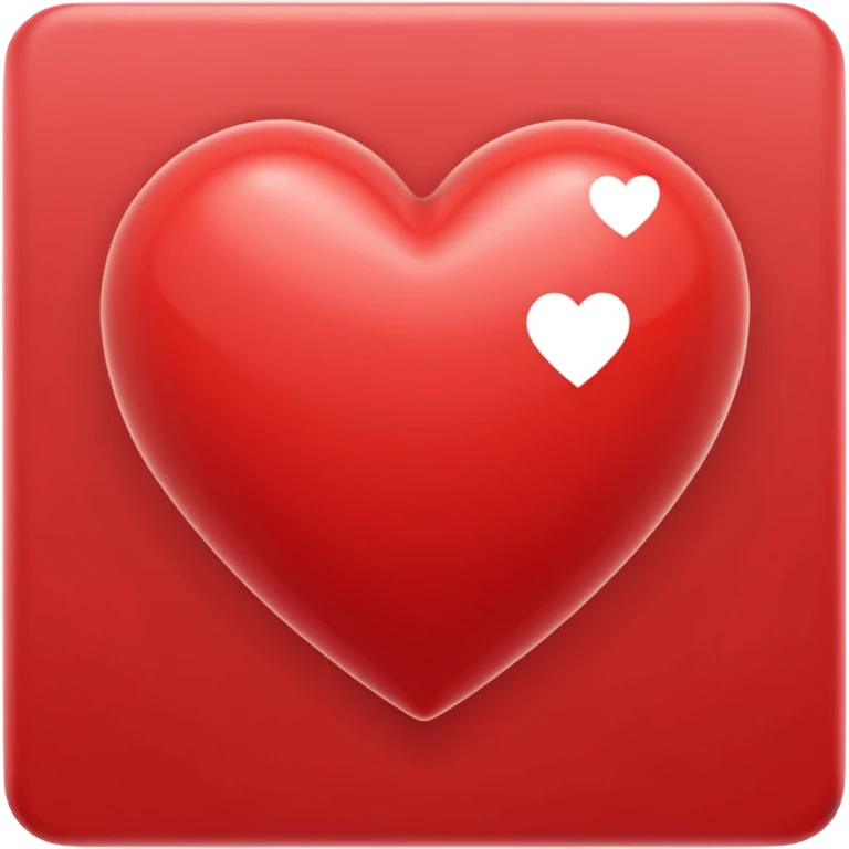 Un corazón y una P emoji