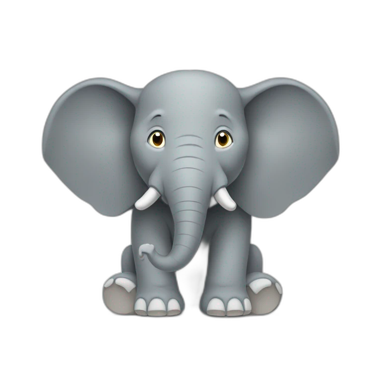 Babar the elephant emoji