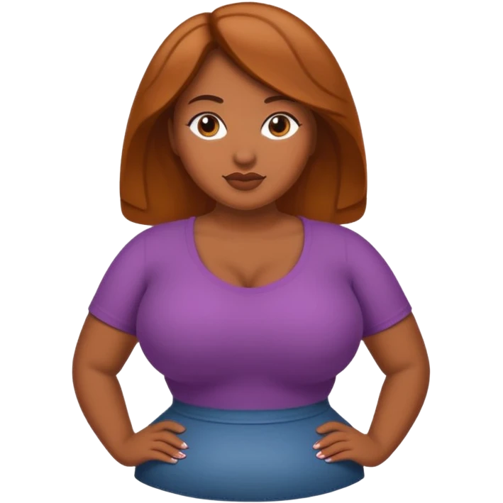 Femme grosse fesse emoji