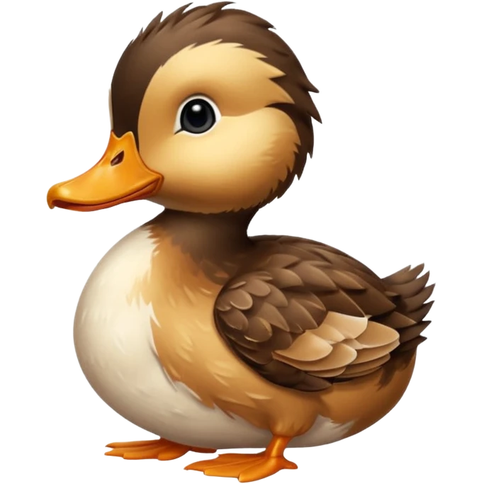 baby Northern Shoveller duck emoji