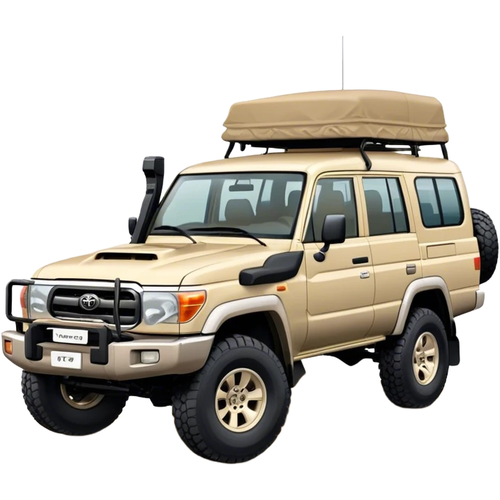 landcruiser 79 series - Toyota (Model Year: 2008) (Iconic colour: sand) emoji