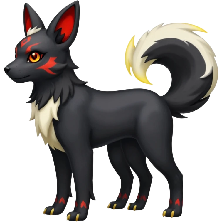  Absol-Houndour-Umbreon-fusion (full body) emoji