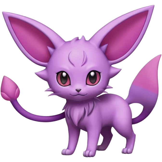 Purugly-Espeon-Skitty-Pokémon-Fakémon-hybrid-creature (full body) emoji