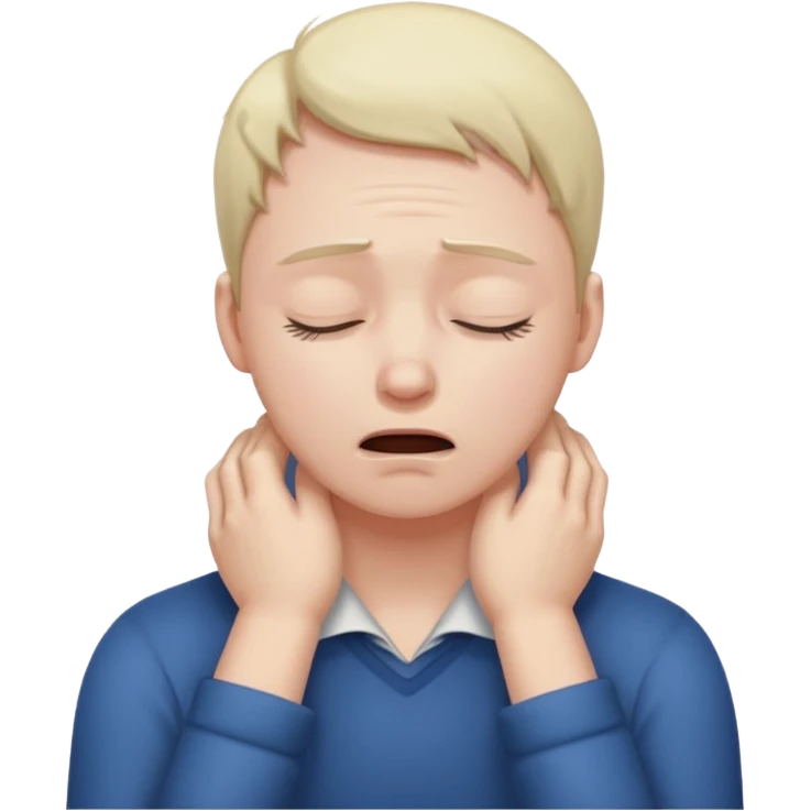 Choking yourself  emoji