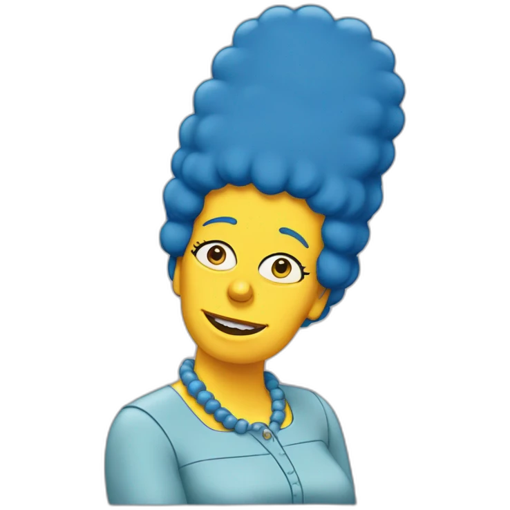 Marge Simpson emoji