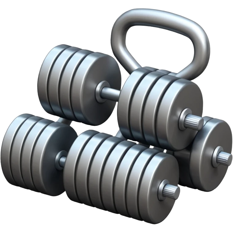 Peso de academia emoji