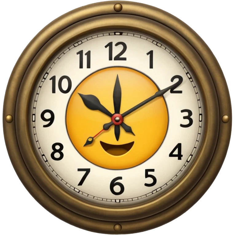 Clock it  emoji
