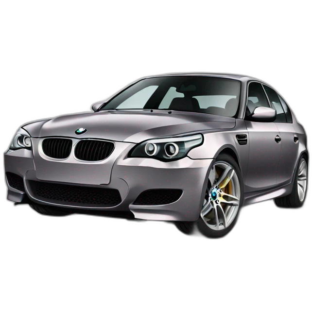 A BMW M5 E60 emoji