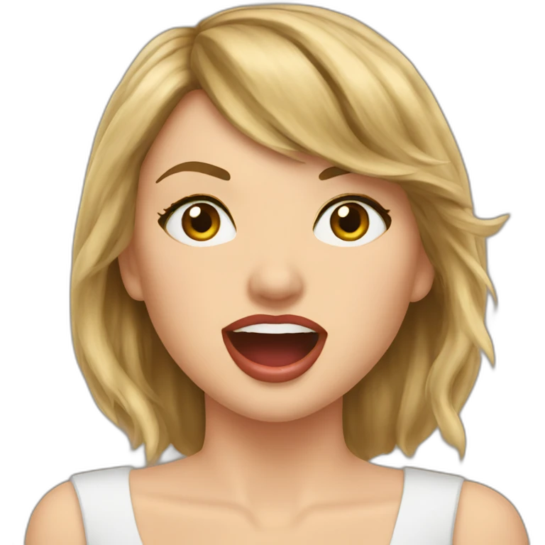 Taylor swift amazed emoji