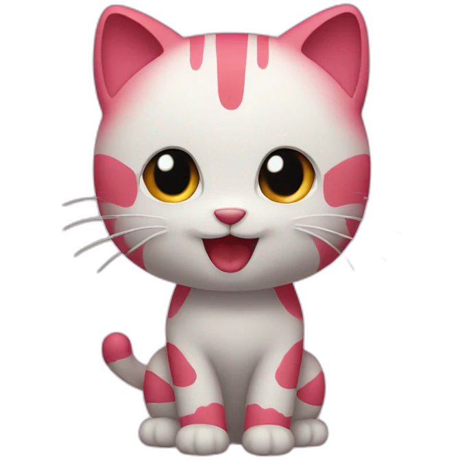 Hello kity emoji
