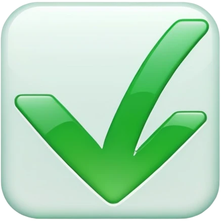 green check mark emoji
