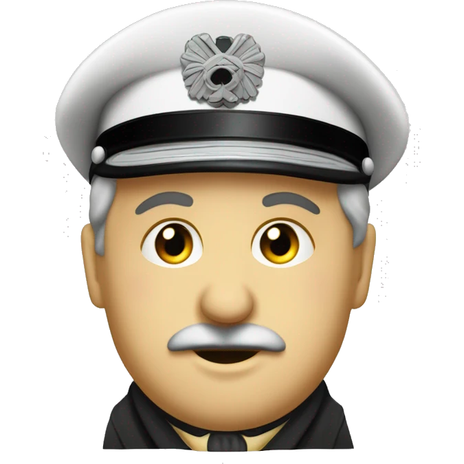 Le dictateur allemand de 1939 en mode psychédéliques emoji