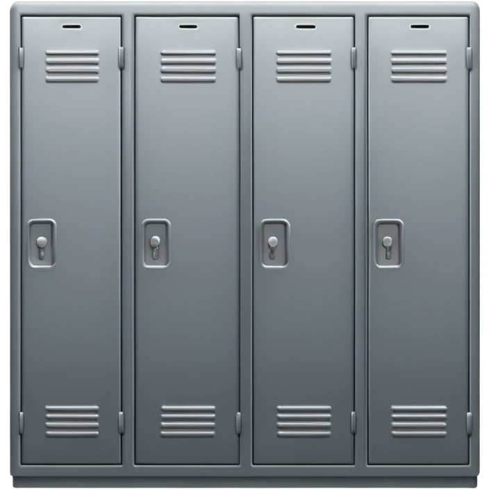 Locker room lockers emoji