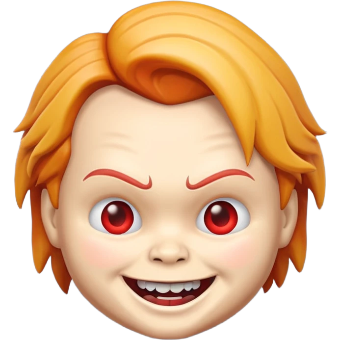 Un emojin de chuky emoji