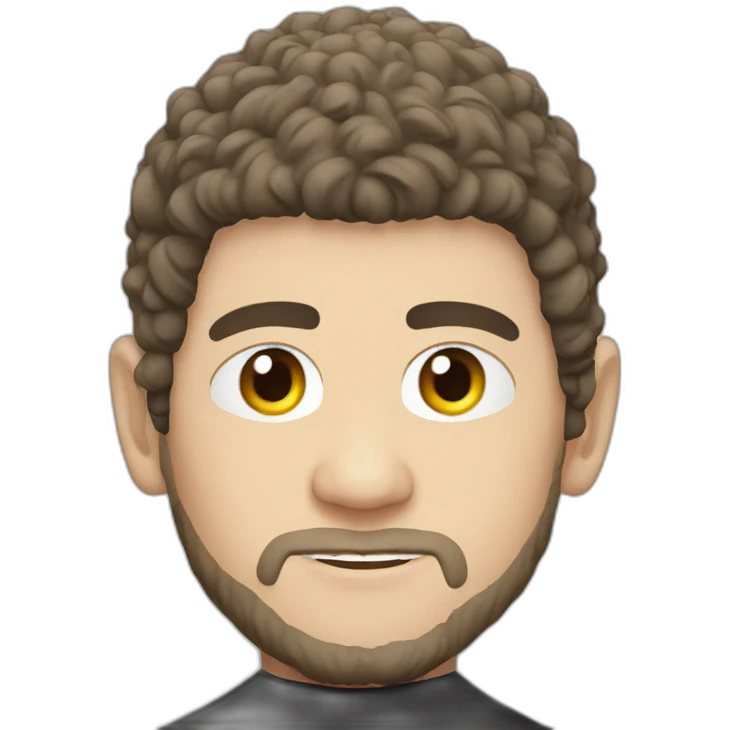 Khabib peruque emoji