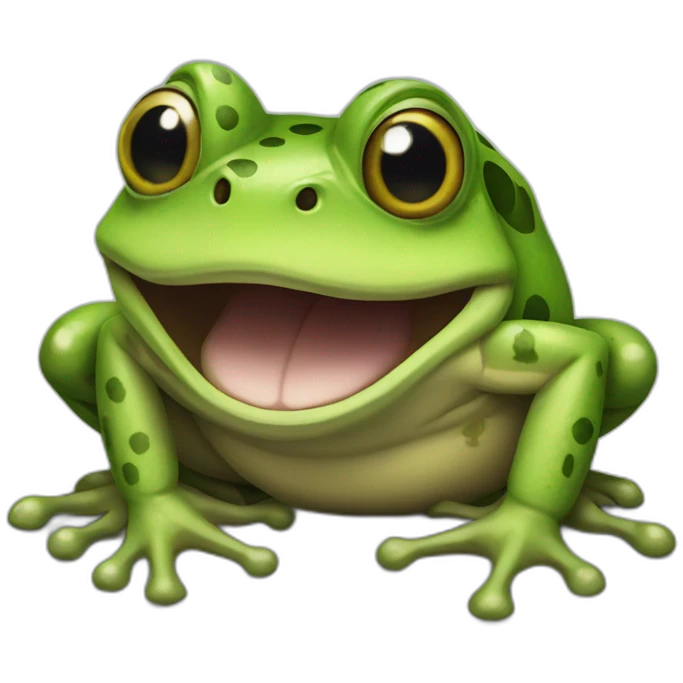 venomous frog emoji
