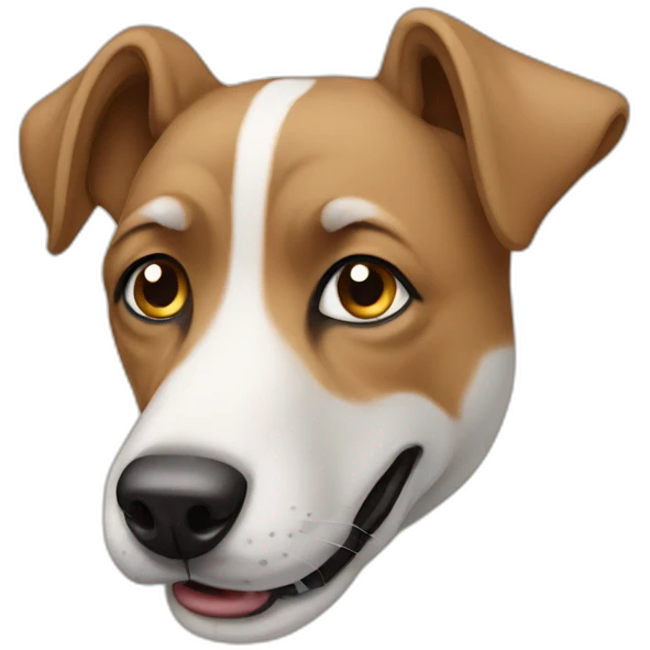 Arabic dog emoji