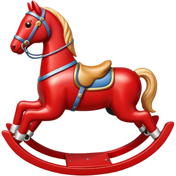 red Rocking Horse emoji