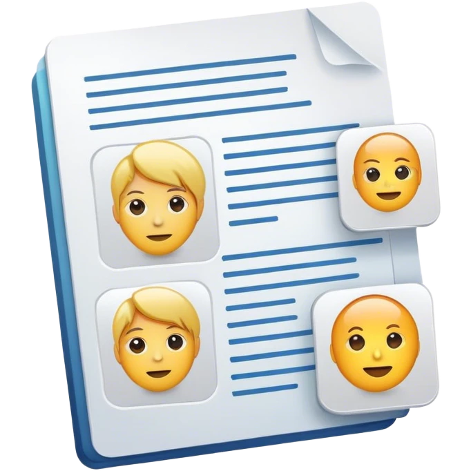 A File that contains User Persona data emoji
