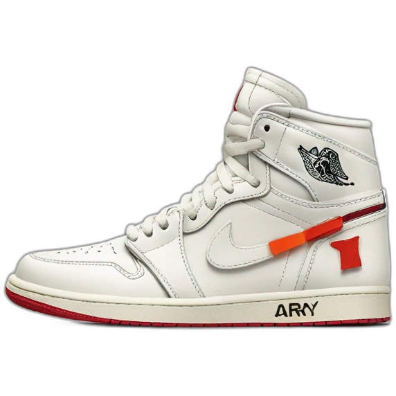 Jordan 1 off white emoji
