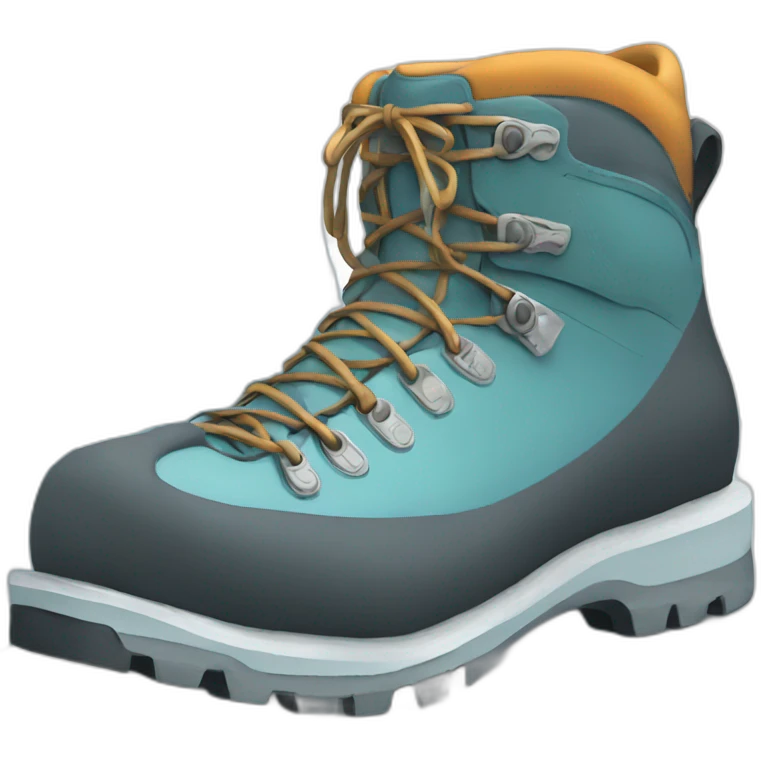 Ice climbing boots emoji