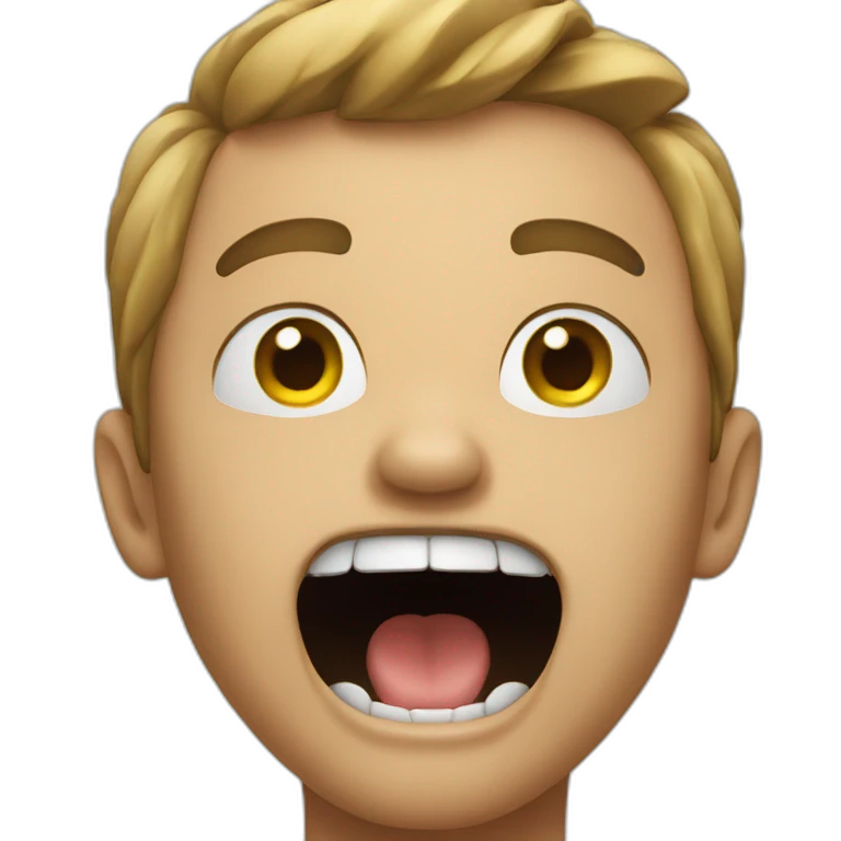 screaming emoji