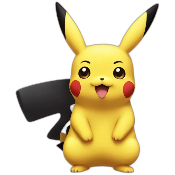 Pikachu coquin emoji