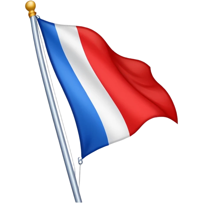 Emoji de drapeau avec les couleurs suivante : emoji