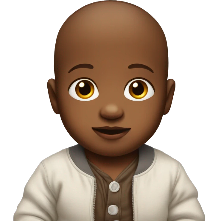 realistic baby in casual setting emoji