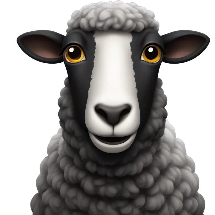 black sheep emoji