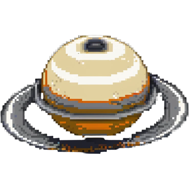 planet saturn with rings emoji