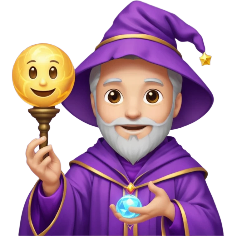 Love wizard emoji