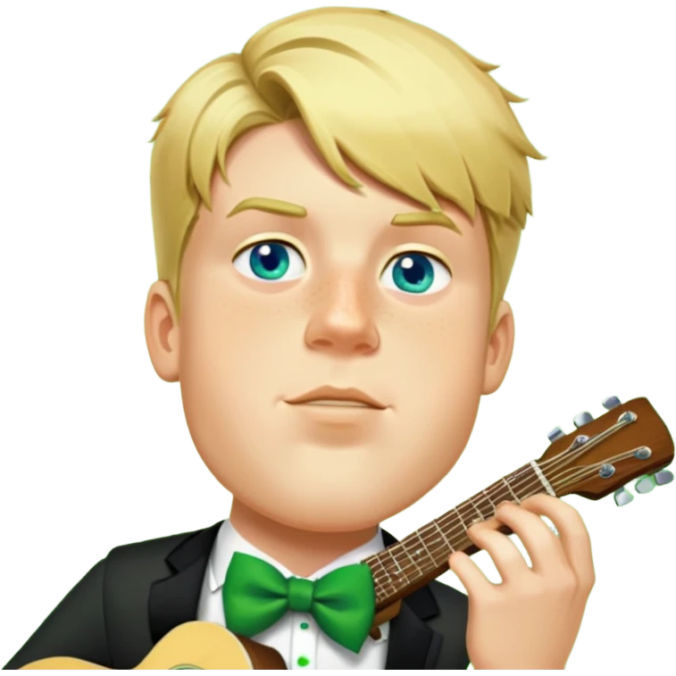 Leprechaun Guitarist emoji