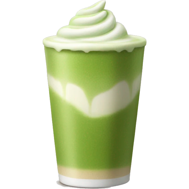 Matcha latte emoji
