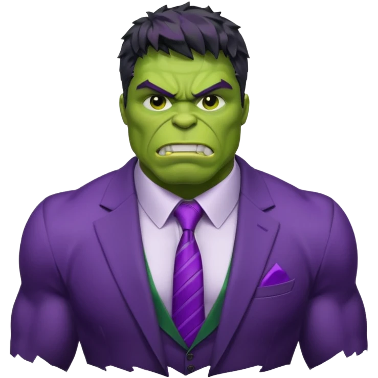 Hulk on shuit emoji