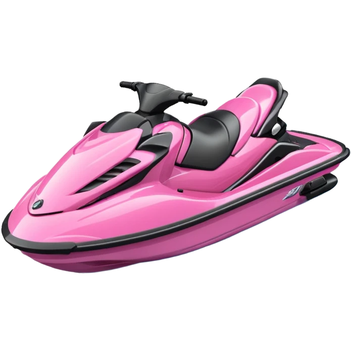 moto de agua rosada emoji