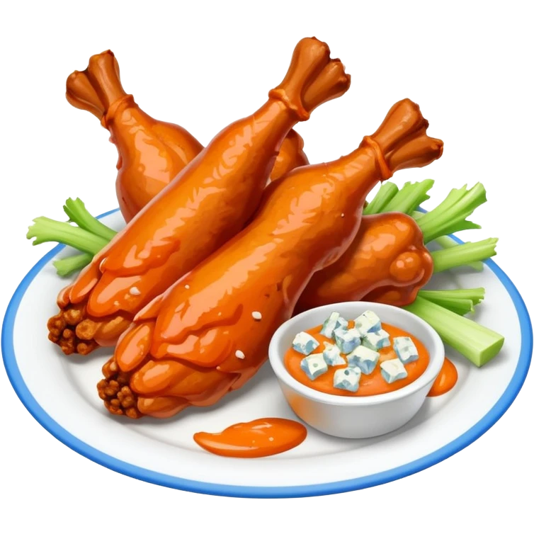 buffalo chicken wings emoji