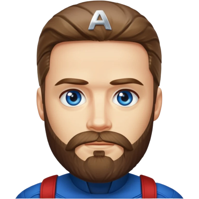 captain america criss evans bearded  emoji